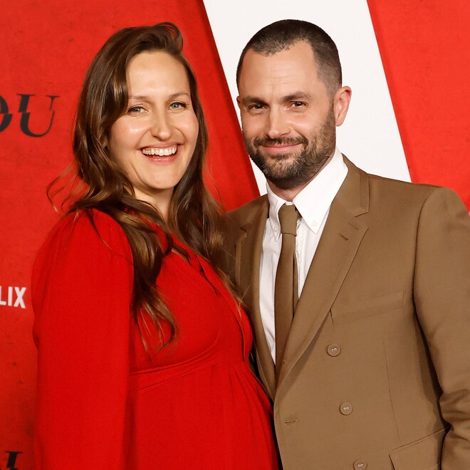 How Pregnant Domino Kirke and Penn Badgley Are Preparing for Twins